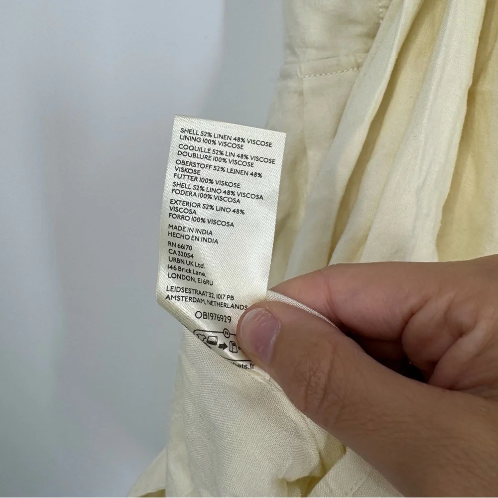 NWT Free People Melted Hearts Mini Dress in Ivory